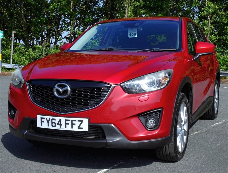 Mazda CX-5 2.2 Skyactiv-d Sport Nav Suv Eur FY64FFZ Red #6