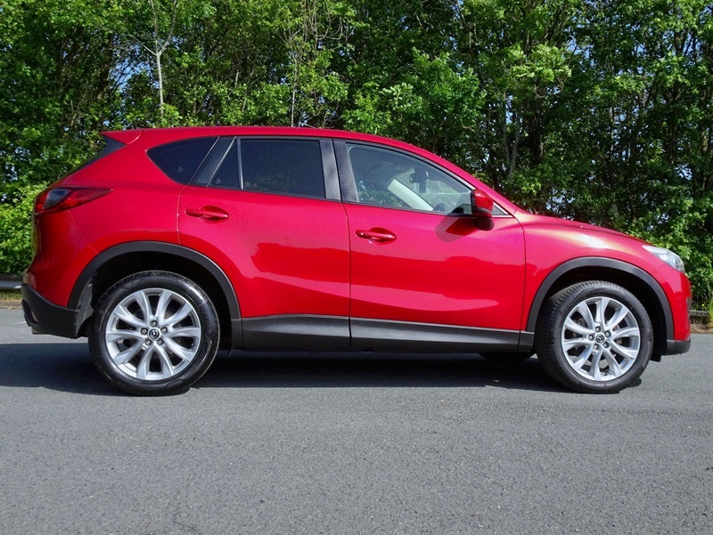 Mazda CX-5 2.2 Skyactiv-d Sport Nav Suv Eur FY64FFZ Red #3