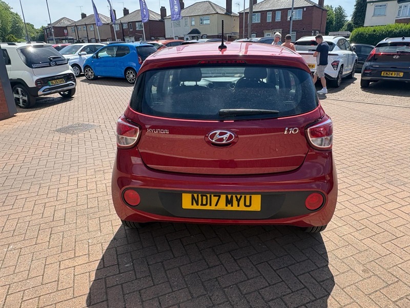 Hyundai I10 1.2 Se Hatchback Euro 6 87 Ps ND17MYU Red #4