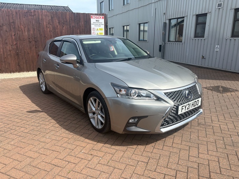 Lexus CT 1.8 200H Hatchback Hybrid E-cvt Euro 6 Silver