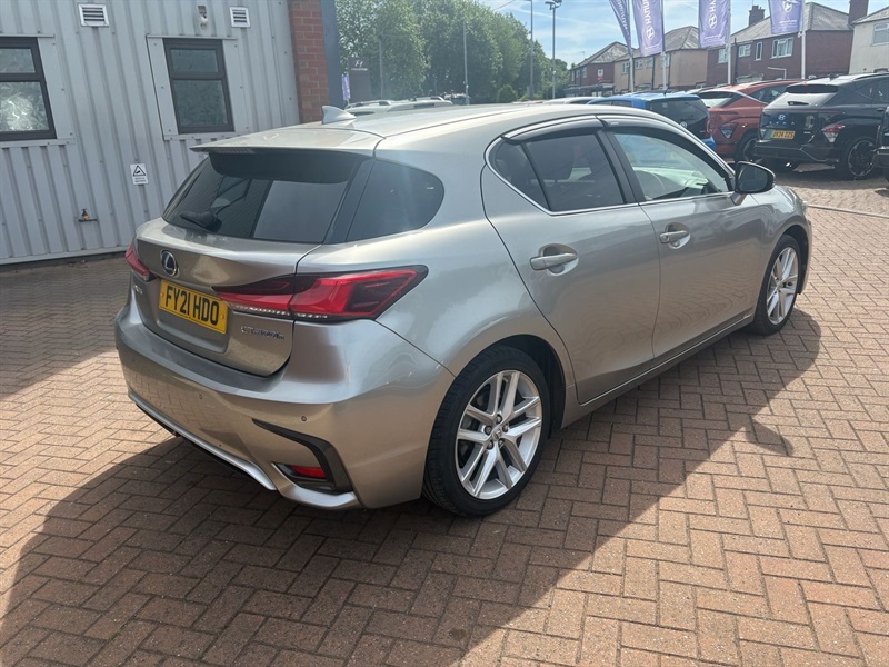 Lexus CT 1.8 200H Hatchback Hybrid E-cvt Euro 6 Silver #3