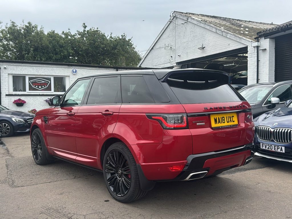 Land Rover Range Rover Sport 3L Dynamic WA18UXC Red #3