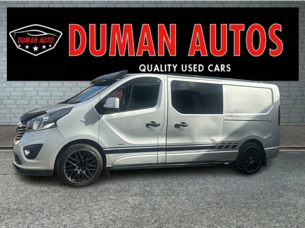 Vauxhall Vivaro 1.6L Sportive DG17OFE Silver #4