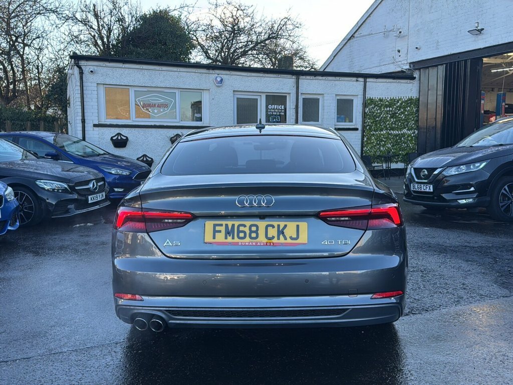 Audi A5 2L S Line FM68CKJ Grey #3