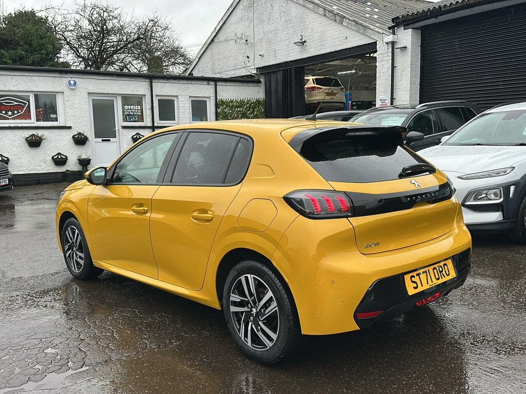 Peugeot 208 1.2L Allure ST71ORO Yellow #3
