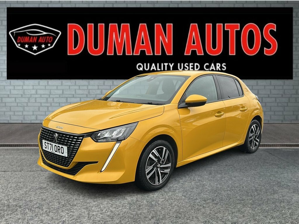 Peugeot 208 1.2L Allure Yellow