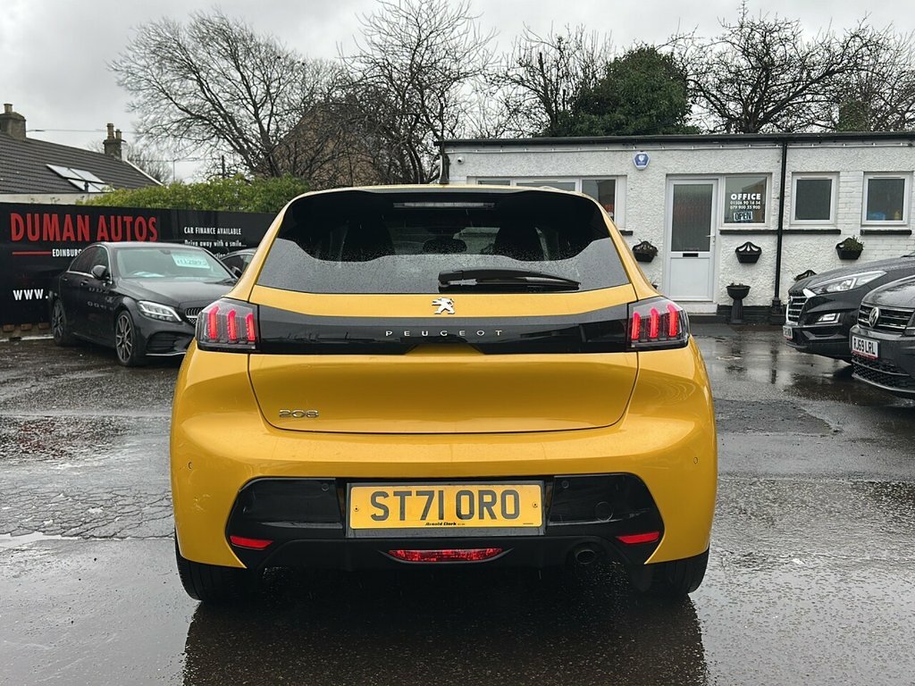 Peugeot 208 1.2L Allure ST71ORO Yellow #4