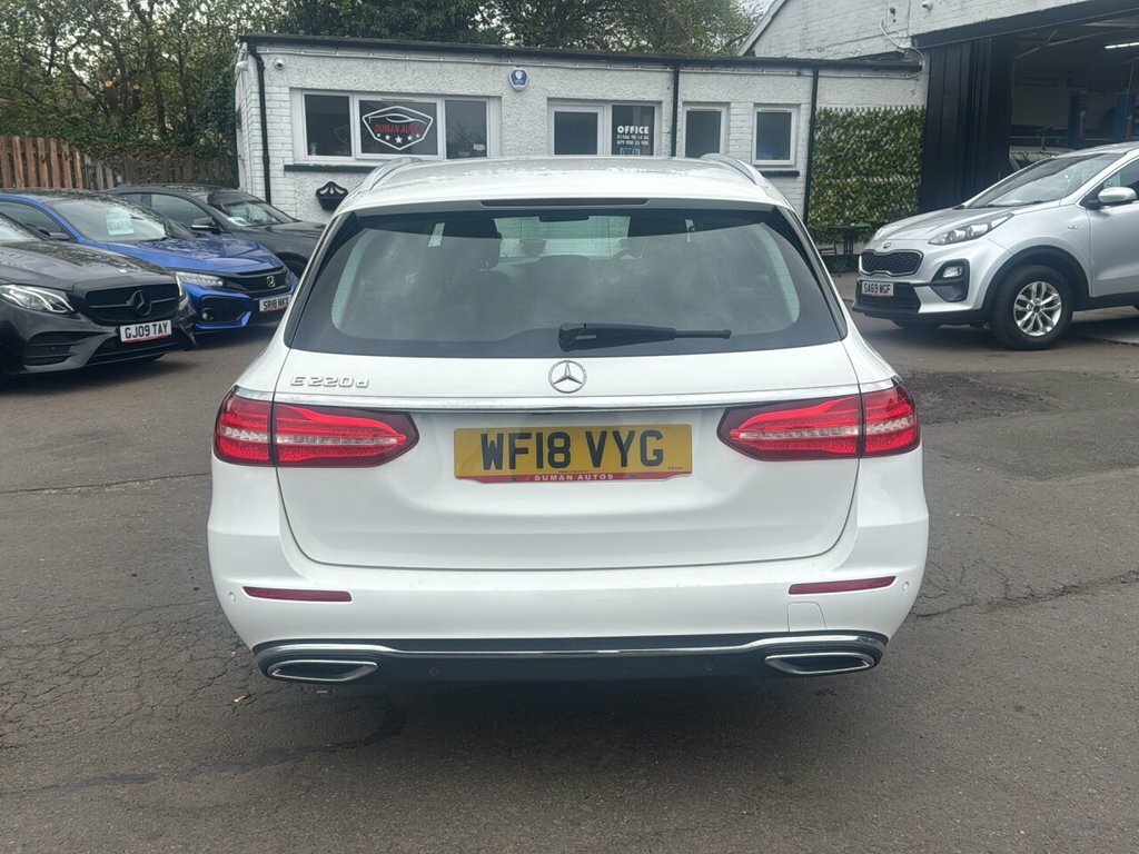 Mercedes-Benz E Class 2L Se WF18VYG White #5