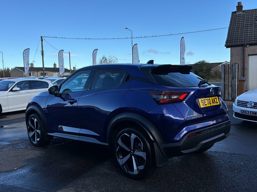 Nissan Juke 1L Tekna SE70AKZ Blue #5