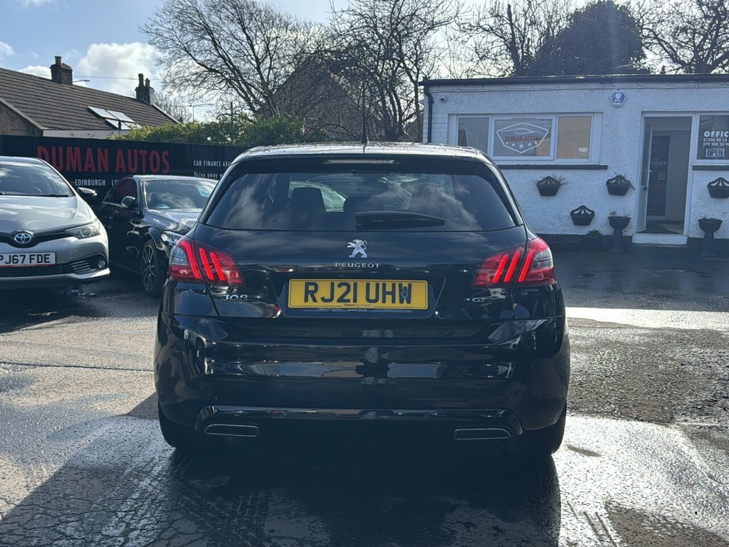 Peugeot 308 1.5L Gt RJ21UHW Black #4