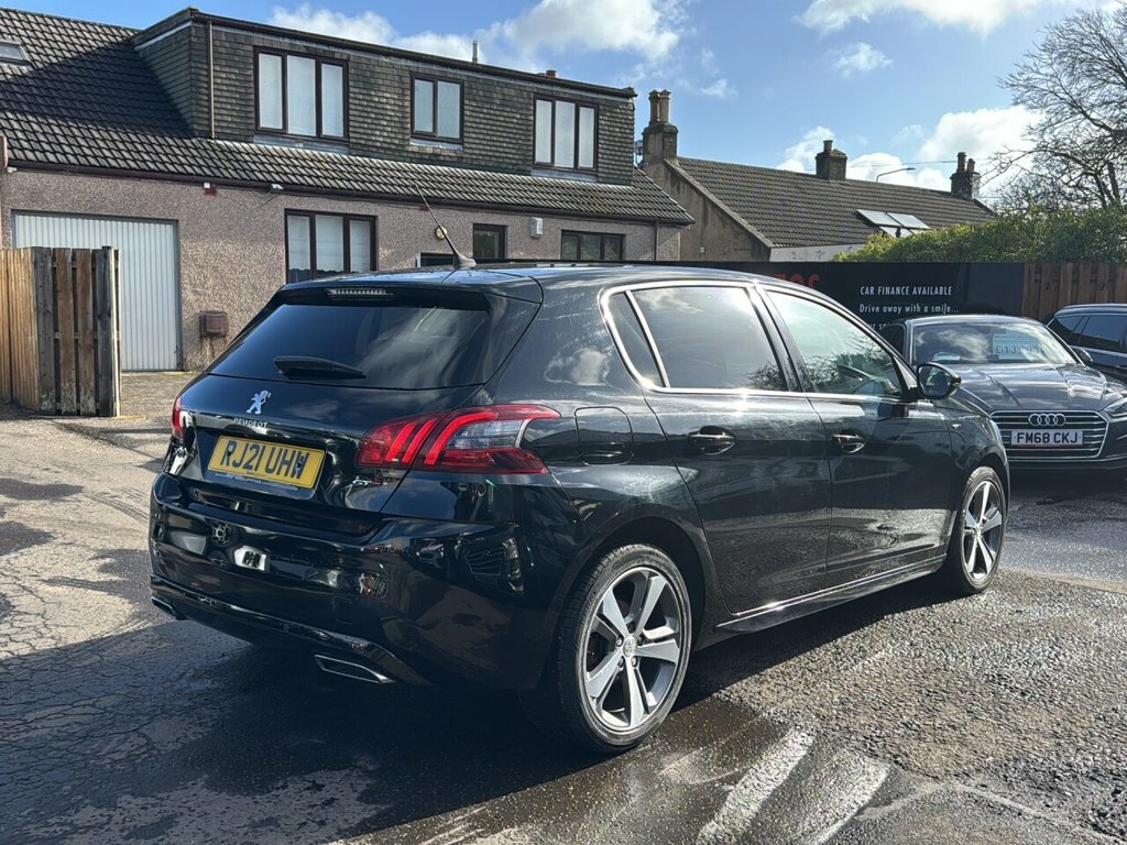 Peugeot 308 1.5L Gt RJ21UHW Black #5