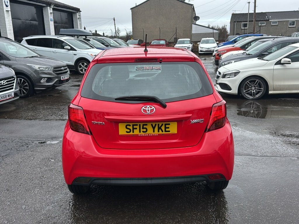 Toyota Yaris 1.3L Icon Red #5