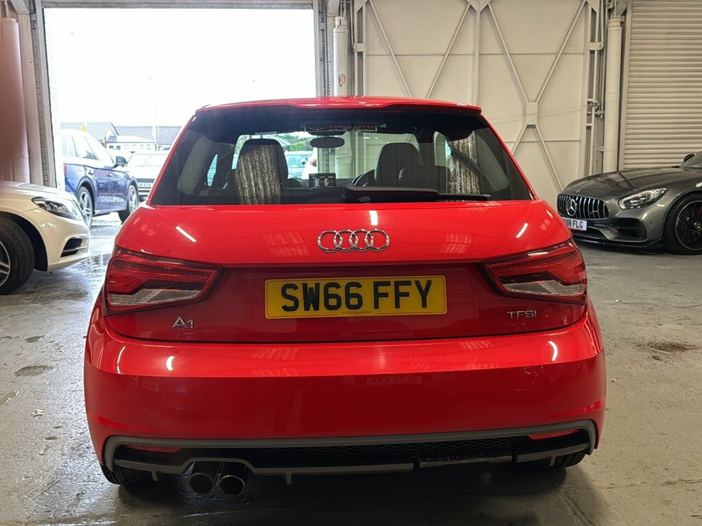 Audi A1 1.4L S Line SW66FFY Red #5
