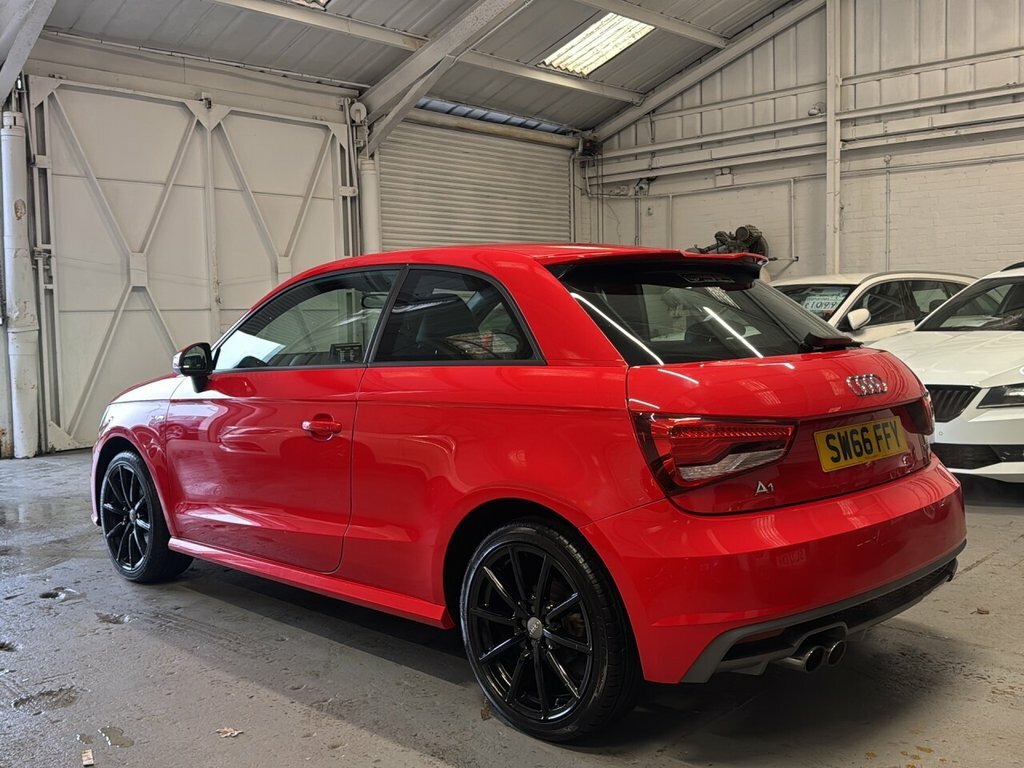 Audi A1 1.4L S Line SW66FFY Red #4