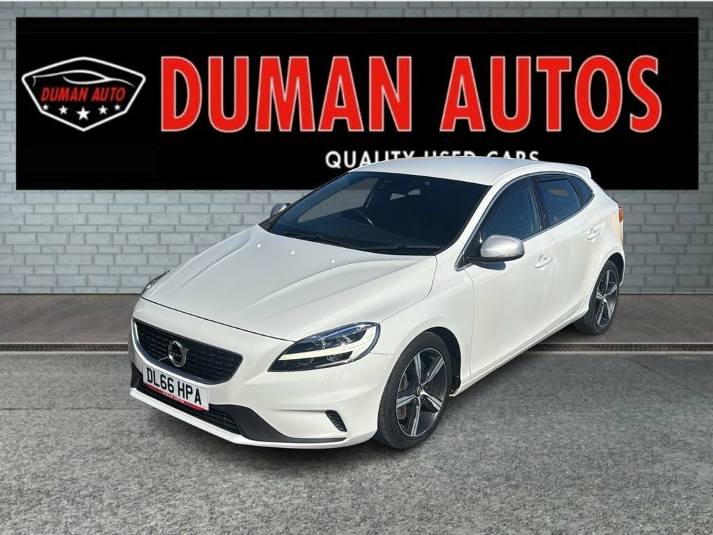Volvo V40 1.5L R-design DL66HPA White #2