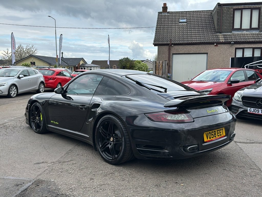 Porsche 911 3.6L 997 Turbo Black