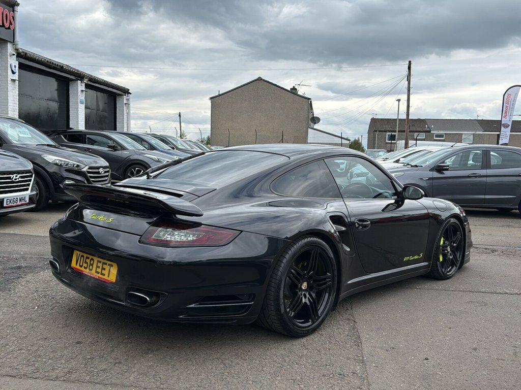 Porsche 911 3.6L 997 Turbo Black #3