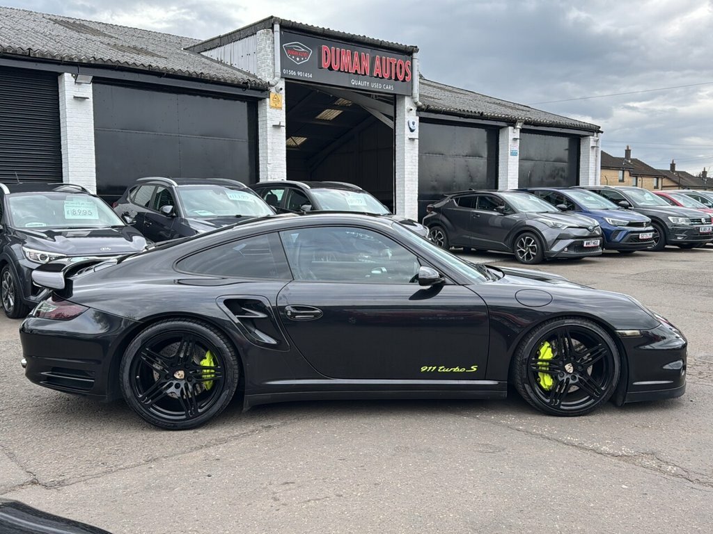 Porsche 911 3.6L 997 Turbo Black #4