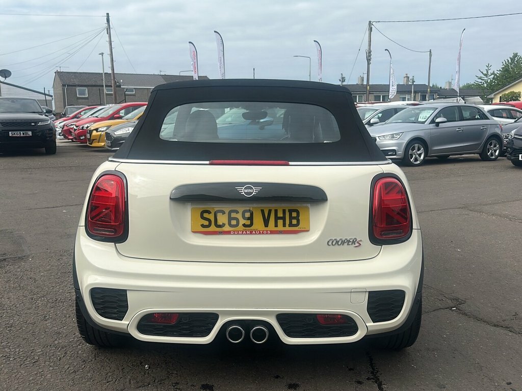 Mini Convertible 2L Cooper S Sport SC69VHB White #5