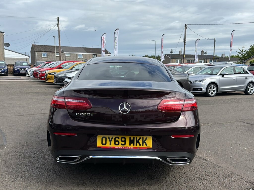Mercedes-Benz E Class 2L Amg Line OY69MKK Red #3