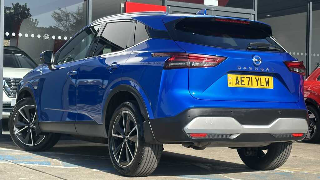 Nissan Qashqai Tekna Dig-t Mhev AE71YLW Blue #6