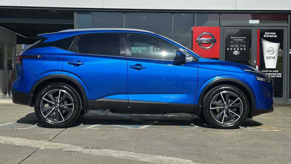 Nissan Qashqai Tekna Dig-t Mhev AE71YLW Blue #4