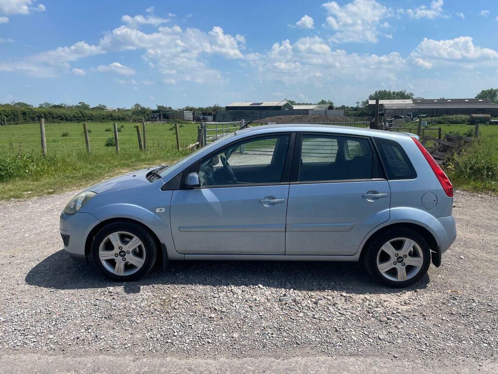Ford Fiesta 1.4 Zetec Climate BV07YNH Blue #5