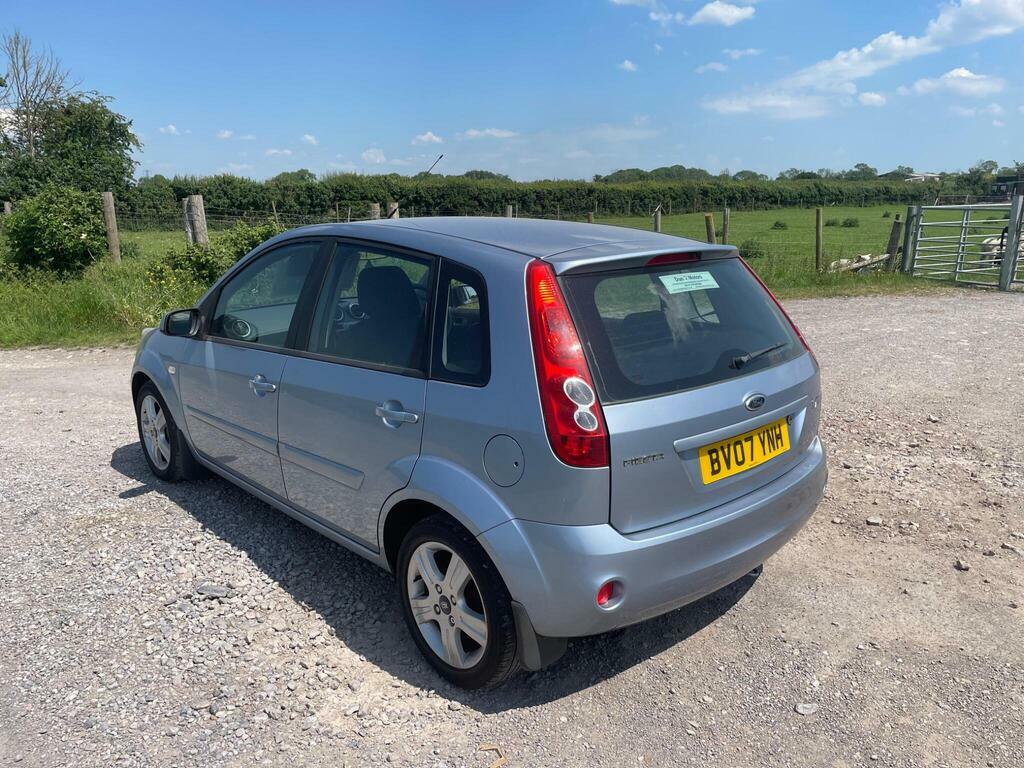 Ford Fiesta 1.4 Zetec Climate BV07YNH Blue #6