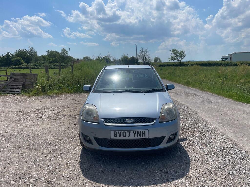 Ford Fiesta 1.4 Zetec Climate BV07YNH Blue #2