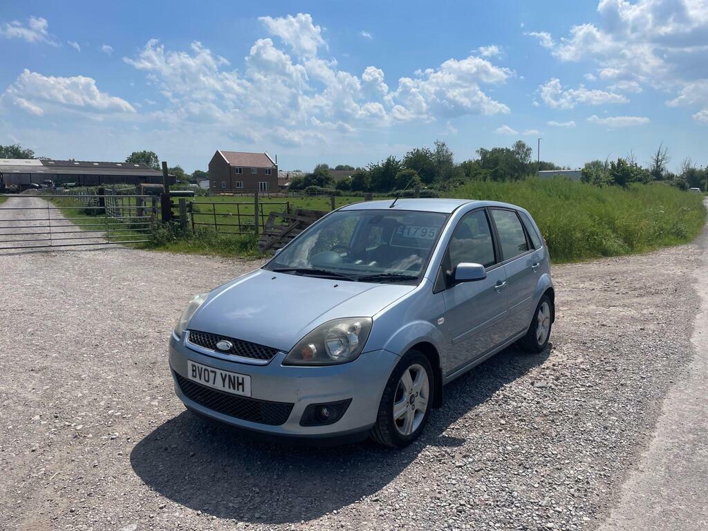 Ford Fiesta 1.4 Zetec Climate BV07YNH Blue #3