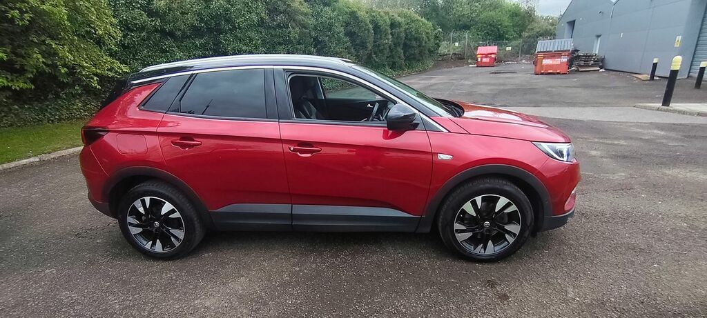 Vauxhall Grandland X 1.2 Turbo Design Line Suv Euro 6 SA19GGX Red #6