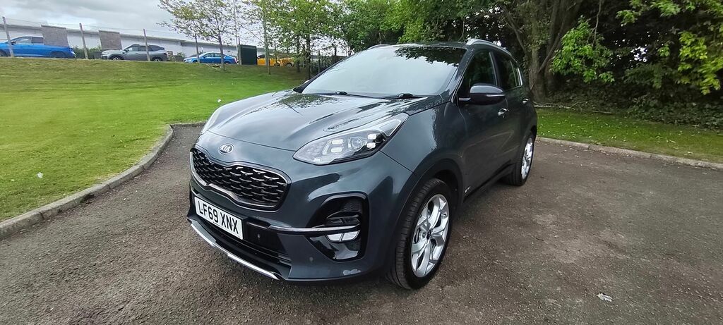 Kia Sportage 1.6 Crdi Ecodynamics Gt-line Suv Hybri Grey