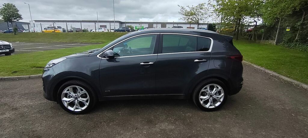Kia Sportage 1.6 Crdi Ecodynamics Gt-line Suv Hybri LF69XNX Grey #2