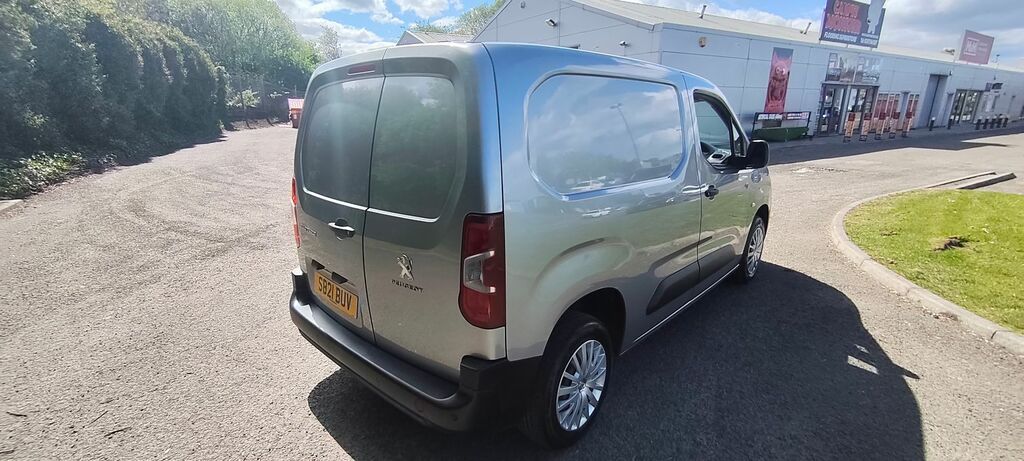 Peugeot Partner 1.5 Bluehdi 650 Professional Standard Panel Van SB21BUV Grey #5