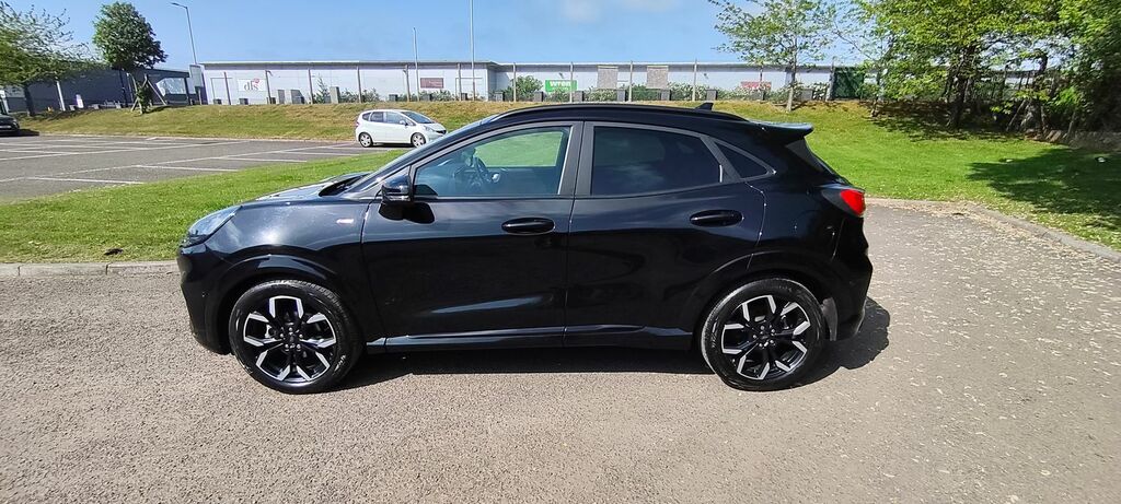 Ford Puma 1.0T Ecoboost Mhev St-line X Suv EO21ZVD Black #2