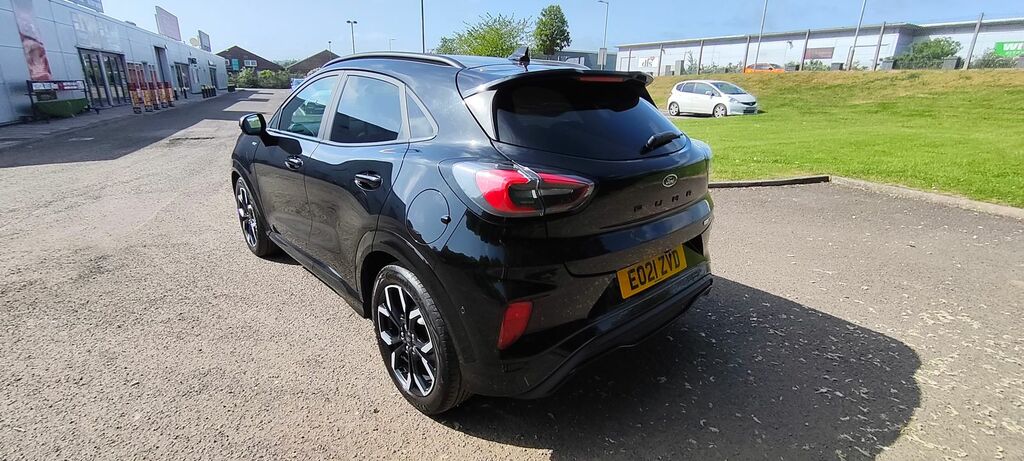 Ford Puma 1.0T Ecoboost Mhev St-line X Suv EO21ZVD Black #3