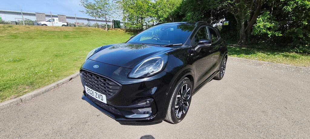 Ford Puma 1.0T Ecoboost Mhev St-line X Suv Black