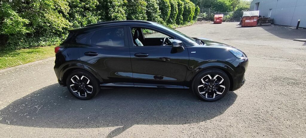 Ford Puma 1.0T Ecoboost Mhev St-line X Suv EO21ZVD Black #6