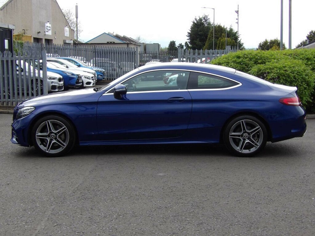 Mercedes-Benz C Class Amg Line SN68TXT Blue #4