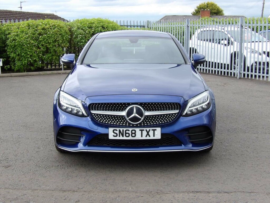 Mercedes-Benz C Class Amg Line SN68TXT Blue #2