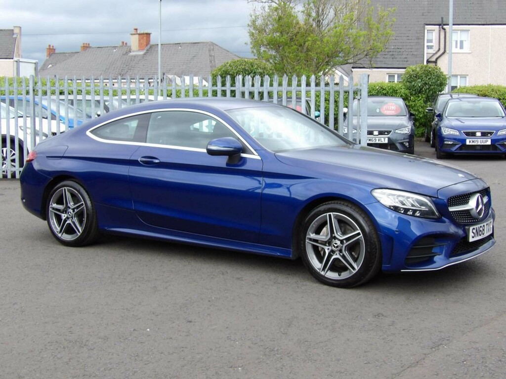 Mercedes-Benz C Class Amg Line Blue