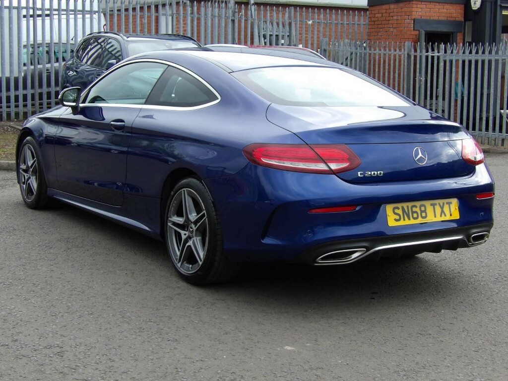 Mercedes-Benz C Class Amg Line SN68TXT Blue #5