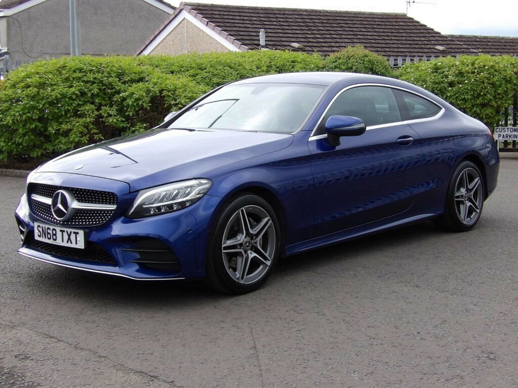 Mercedes-Benz C Class Amg Line SN68TXT Blue #3