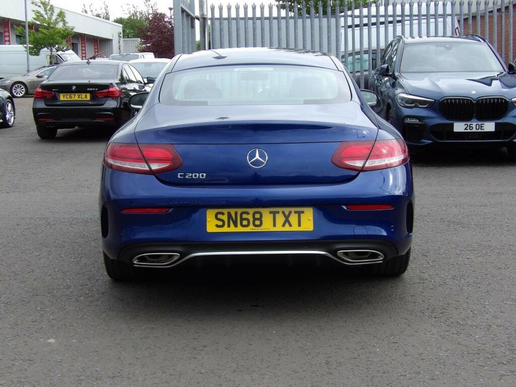 Mercedes-Benz C Class Amg Line SN68TXT Blue #6