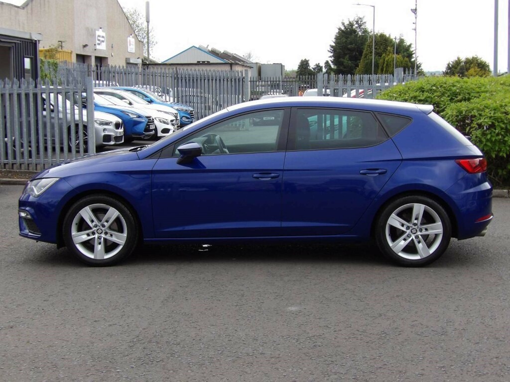 Seat Leon Fr Tsi Evo KM19UUP Blue #3