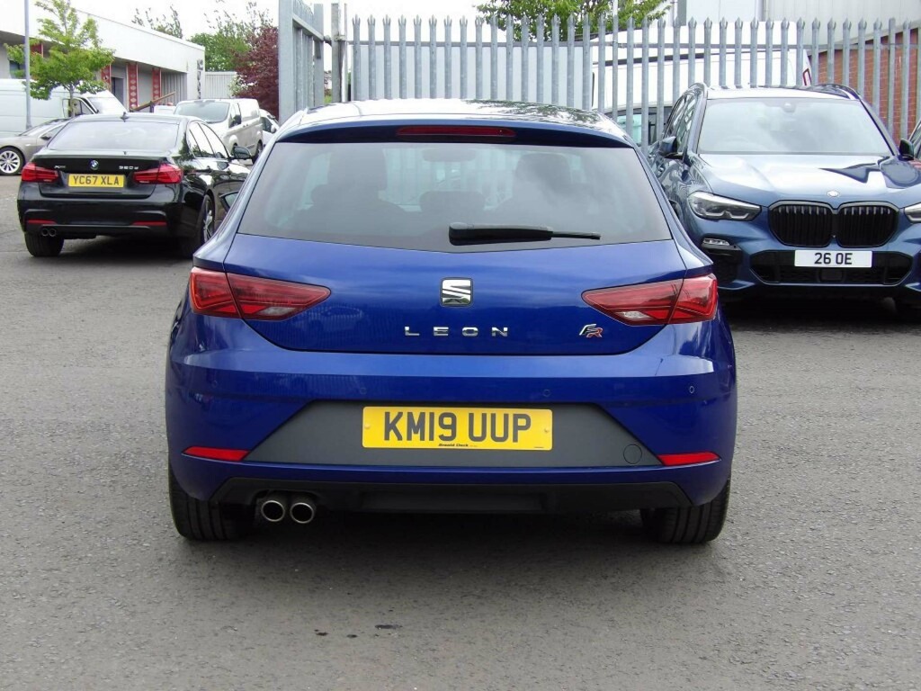 Seat Leon Fr Tsi Evo KM19UUP Blue #4