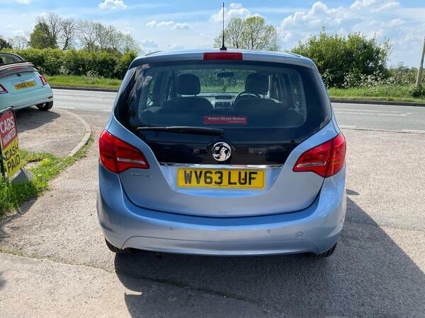 Vauxhall Meriva 1.4 16V Exclusiv Euro 5 WV63LUF Blue #6