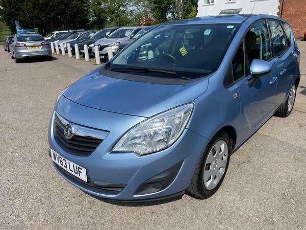 Vauxhall Meriva 1.4 16V Exclusiv Euro 5 WV63LUF Blue #3