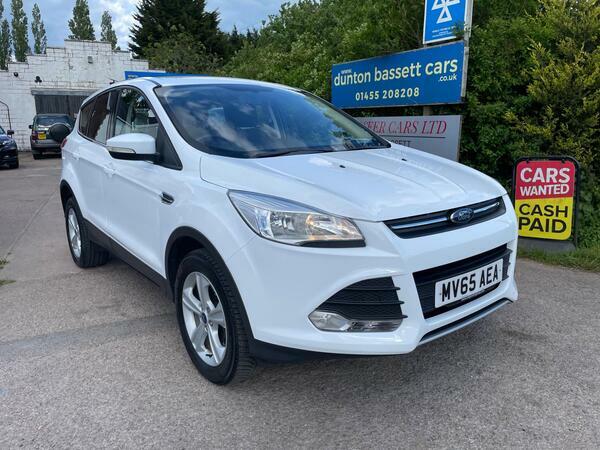 Ford Kuga 2.0 Tdci Zetec 2Wd Euro 6 Ss MV65AEA White #3