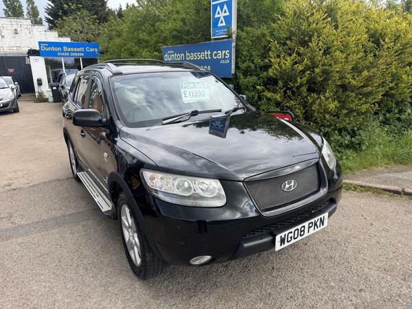 Hyundai Santa Fe 2.2 Crtd Limited 4Wd Euro 4 5 Seat Black